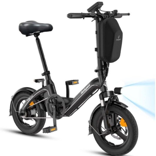 Bicicleta Eléctrica Plegable Bodywel T16PRO 250W Batería 36V 10Ah 14"
