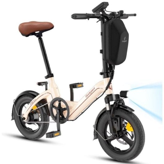 Vélo électrique Bodywel T16PRO 250W Batterie 36V10Ah Pneus 14" Beige