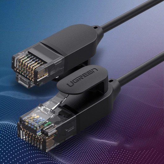Netzwerkkabel Ugreen NW122 10 m Cat6a U/UTP RJ-45 Schwarz