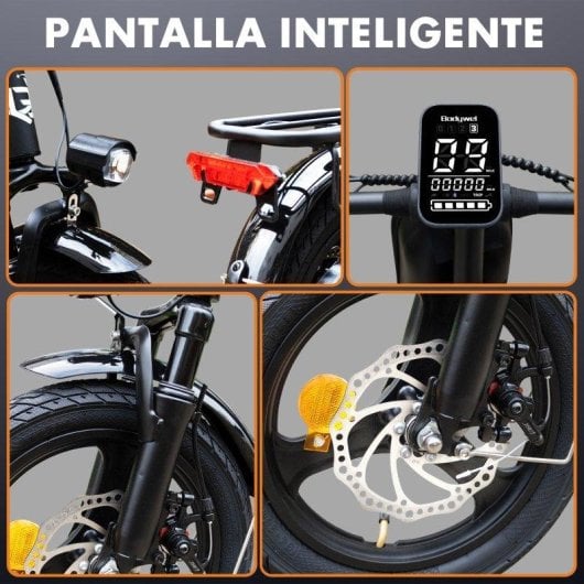 Velo electrique Bodywel T16PRO Pliant 36V 10Ah