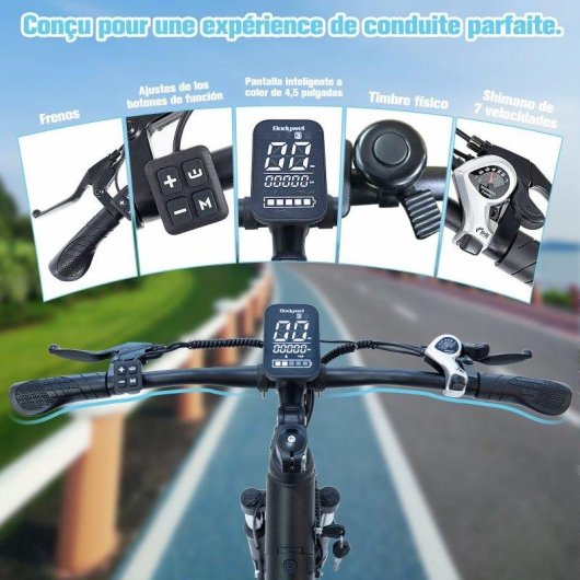 Bicicleta Eléctrica Bodywel A26 Motor 350W Batería 36V 13Ah 26"