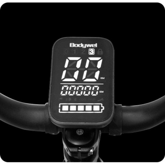 Bicicleta eléctrica Bodywel D9 750 W 48 V 15 Ah 26x4" Shimano 7V suspensión