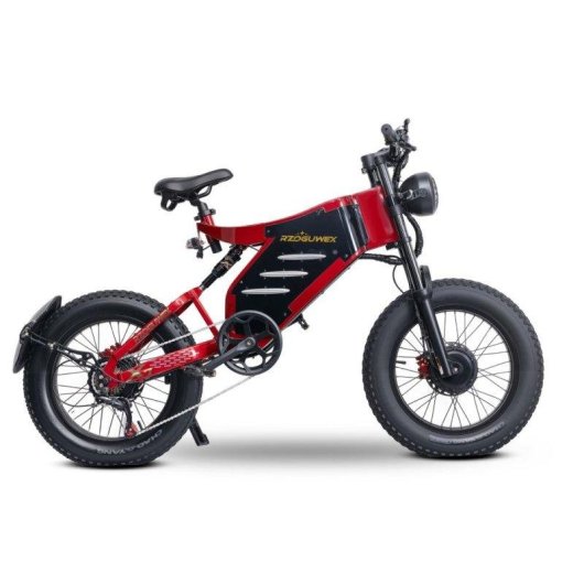 Bicicleta Eléctrica Todo Terreno RZOGUWEX X7 Doble Motor 2000W 48V 30Ah