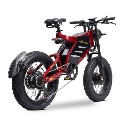 Bicicleta Eléctrica Todo Terreno RZOGUWEX X7 Doble Motor 2000W 48V 30Ah