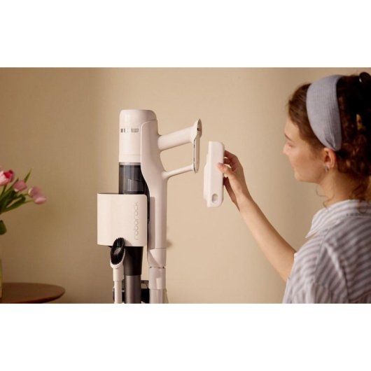 Aspirador sem Fios Roborock H60 Hub 115 AW 60 min Anti-emaranhamento Animais Branco