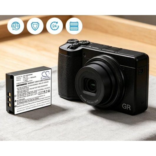 Bateria Cameron Sino DB-120 1850 mAh для Ricoh R4/GR IV
