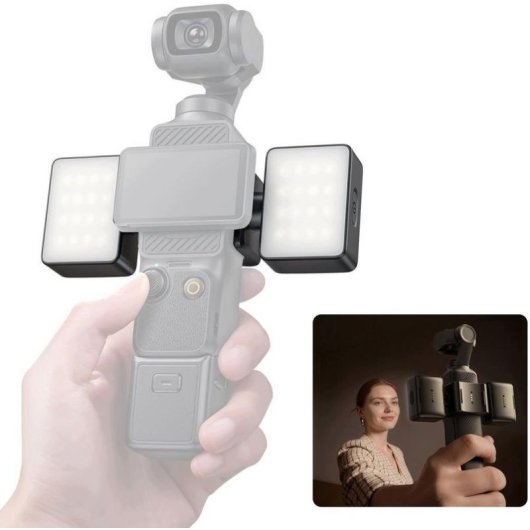 Lámpara LED Magnética Ulanzi LM06 para DJI Osmo Pocket 3/4