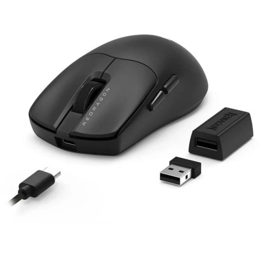 Ratón Redragon Axion M933 Conectividad Dual 45000 DPI Negro 5 Botones
