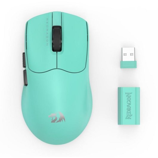 Ratón Redragon Axion M933 Conectividad Dual 45000 DPI Azul 5 Botones