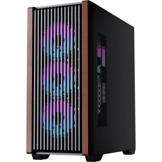 Case PC PREYON Nest Timber Mid Tower ATX Vetro ARGB