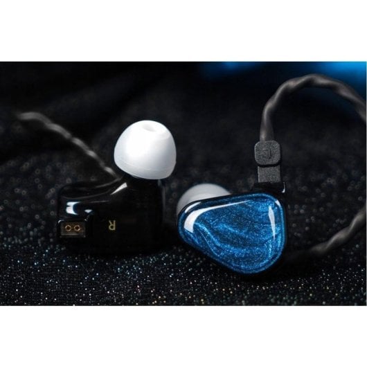 Auricolari Truthear Crinacle Zero con cavo Mini Jack 3,5 mm suono dettagliato blu