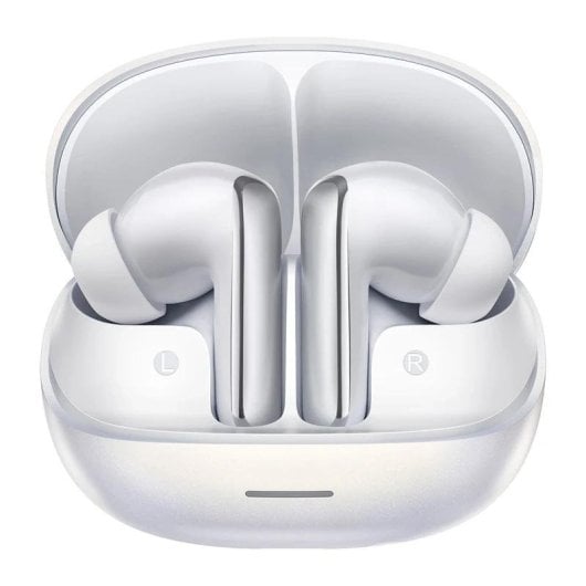 Auriculares QCY MeloBuds N65 sans fil Bluetooth 6.0 ANC adaptatif IPX5 Blanc