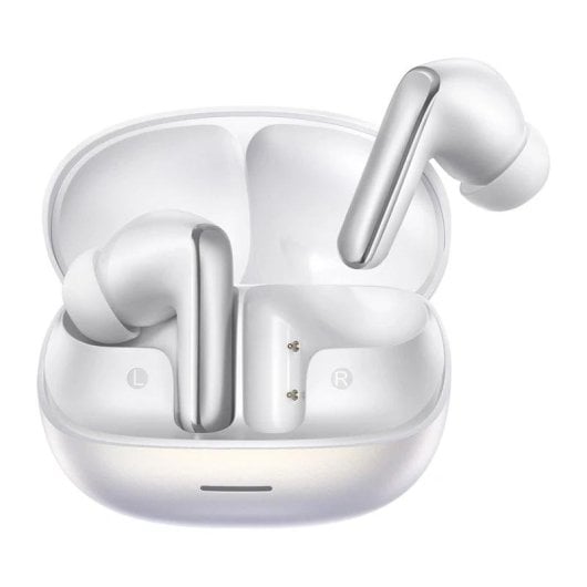 Auriculares QCY MeloBuds N65 sans fil Bluetooth 6.0 ANC adaptatif IPX5 Blanc