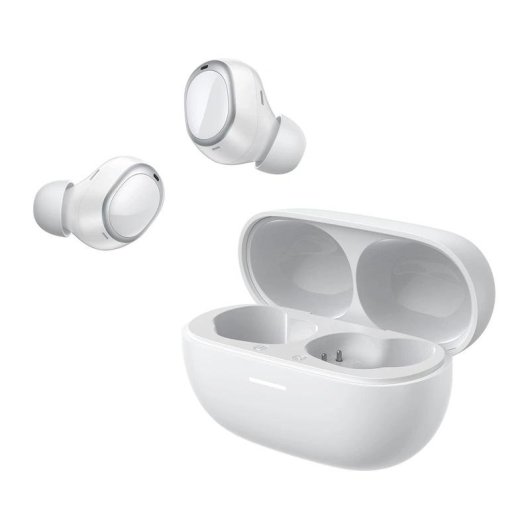 Auriculares QCY MeloBuds A30 sans fil Bluetooth 6.0 avec ANC, micro et IPX5 blanc