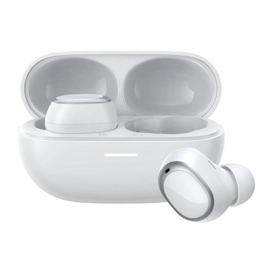 Auriculares QCY MeloBuds A30 sans fil Bluetooth 6.0 avec ANC, micro et IPX5 blanc