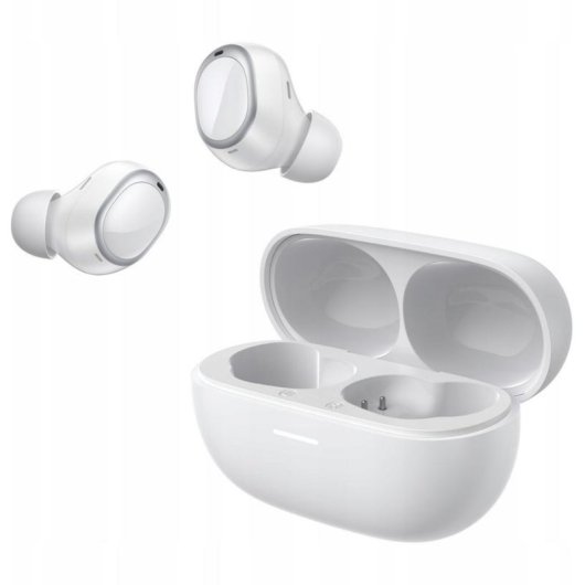 Auriculares QCY MeloBuds A30 sans fil Bluetooth 6.0 avec ANC, micro et IPX5 blanc
