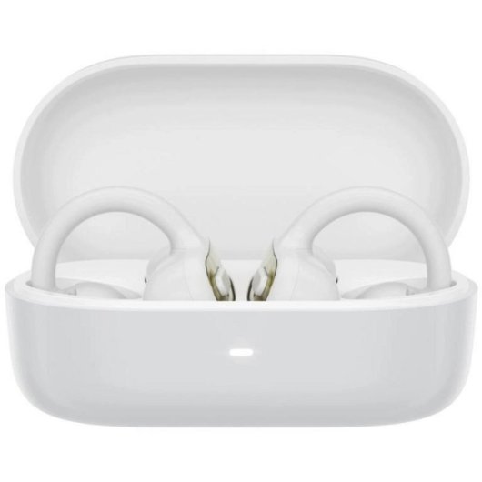 Auriculares Lenovo X500 inalámbricos Bluetooth clip-on con micrófono y resistencia al agua blancos