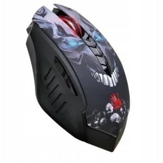 Ratón A4Tech Bloody R80 Plus wireless 5000 DPI nero 8 pulsanti programmabili