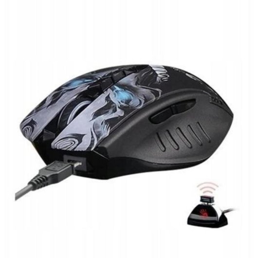 Ratón A4Tech Bloody R80 Plus wireless 5000 DPI nero 8 pulsanti programmabili