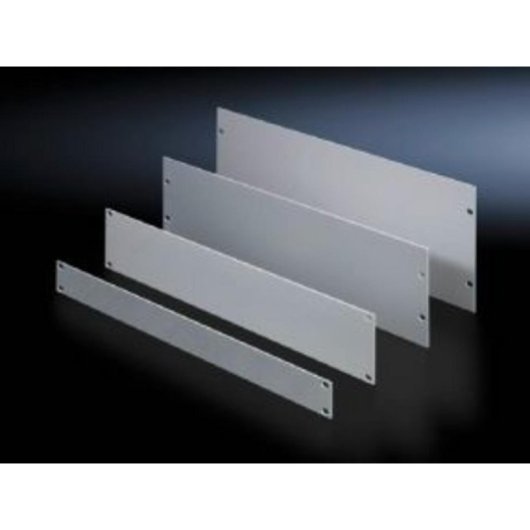 Tapa Ciega Rack 1U Rittal 1931.200 Aluminio Blanco Pack 3