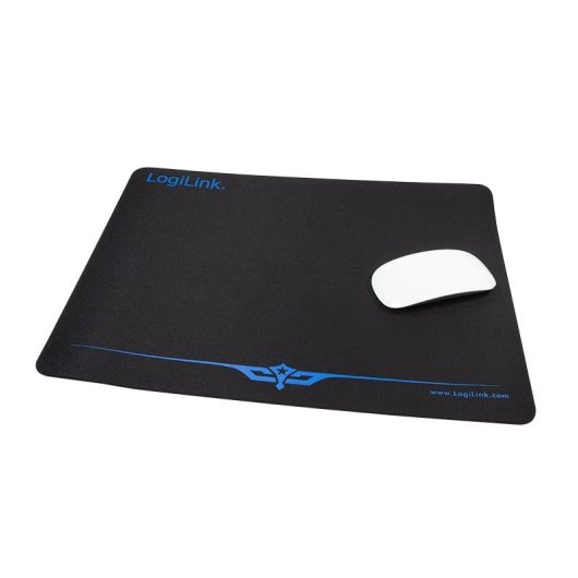 Tappetino per mouse LogiLink ID0017 Gaming XXL Nero Azzurro