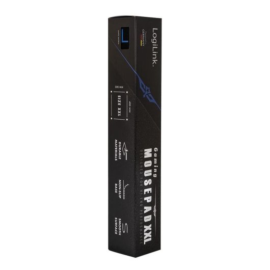 Tappetino per mouse LogiLink ID0017 Gaming XXL Nero Azzurro