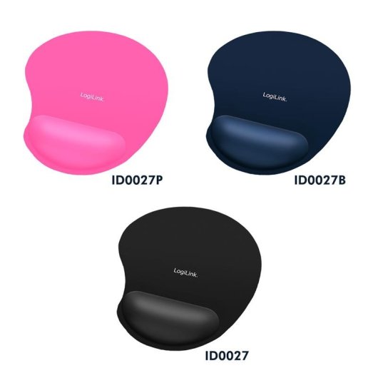 LogiLink Ergonomisches Mauspads mit Handgelenksstütze