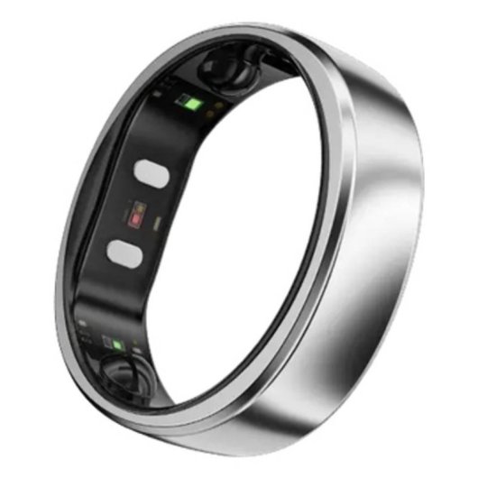Anillo inteligente RingConn Gen 2 T10 Bluetooth 5.0 IP68 Autonomie 10 jours Android iOS Argent