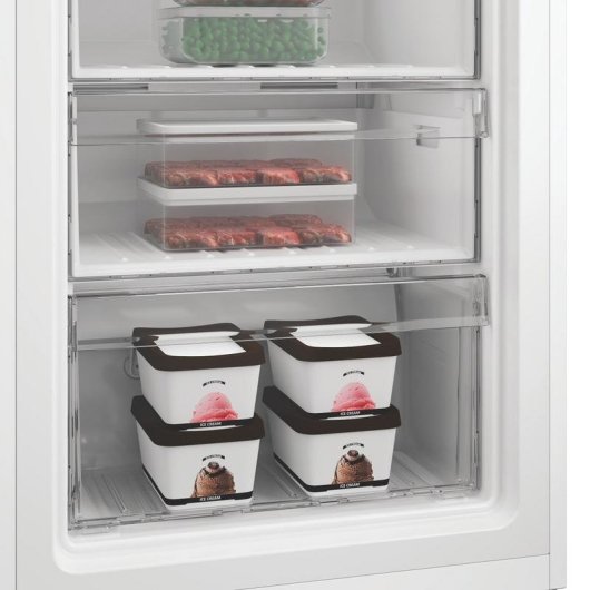 Congelador vertical Whirlpool WHMFF 1292 W4E 256 L Blanco
