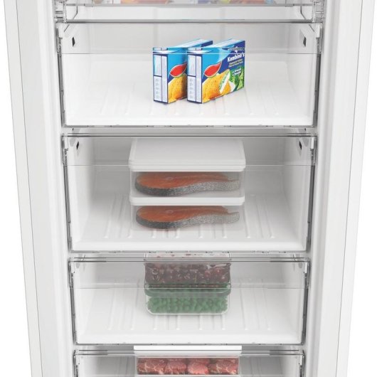 Congelador vertical Whirlpool WHMFF 1292 W4E 256 L Blanco