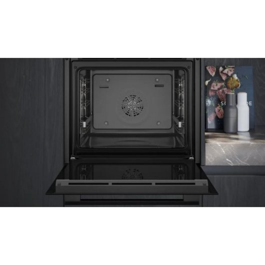 Forno Multifunções Siemens HR232GEB3 Hidrolítico 71L 60cm A+ AirFryer Preto