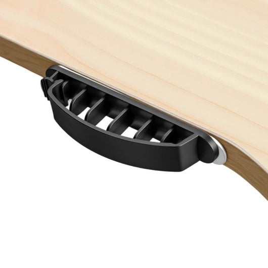 Escritorio Napofix OD4120-M elevable eléctrico 160x60 cm negro madera gaming
