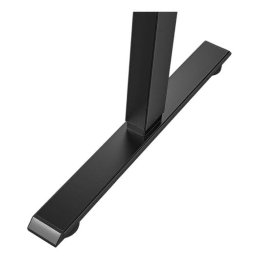 Escritorio Napofix OD4120-M elevable eléctrico 160x60 cm negro madera gaming
