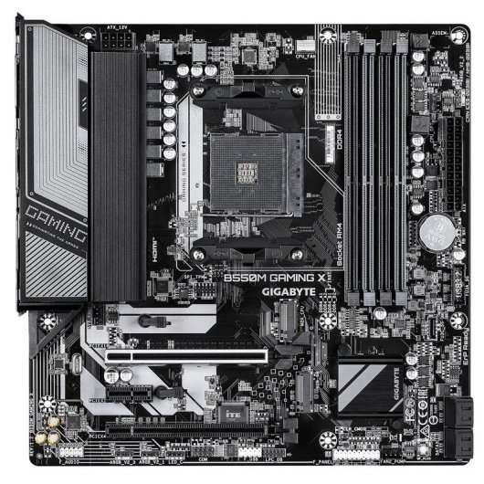 Motherboard GIGABYTE B550M GAMING X AMD B550 Sockel AM4 DDR4 Micro ATX Ohne WiFi