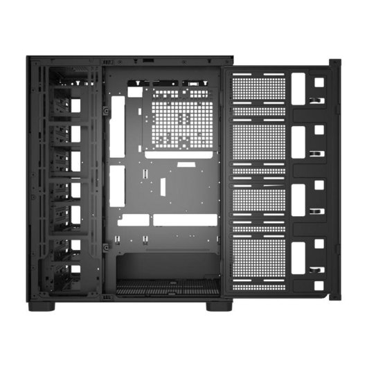 Caixa FSP U660-B Full Tower E-ATX EEB Preto alta capacidade