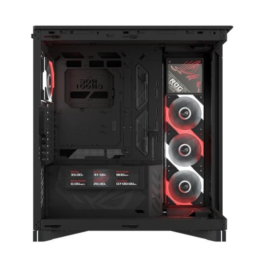 Caixa PC ASUS ROG Cronox GR801 Curve TG ARGB Preto