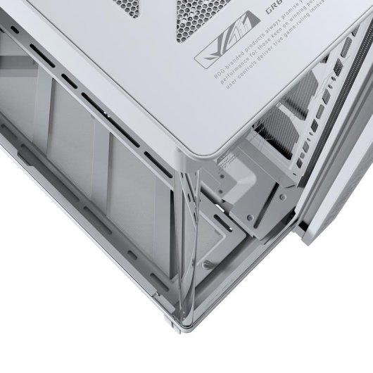 Caja PC ASUS ROG CRONOX GR801 Curve TG ARGB White ATX/EATX/Mini-ITX LCD Blanco