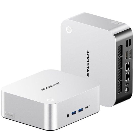 Mini PC AOOSTAR Maco AMD Ryzen 7 Pro 8845HS/Barebone/Quad Display/OCuLink