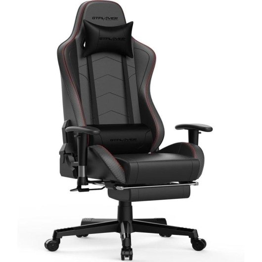 Silla Gaming GTPLAYER Ergonómica con Bluetooth y Reposapiés 200 kg