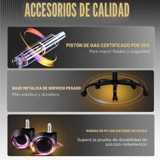 Cadeira Gaming GTPLAYER Ergonómica Ajustável Tecido Respirável Rosa