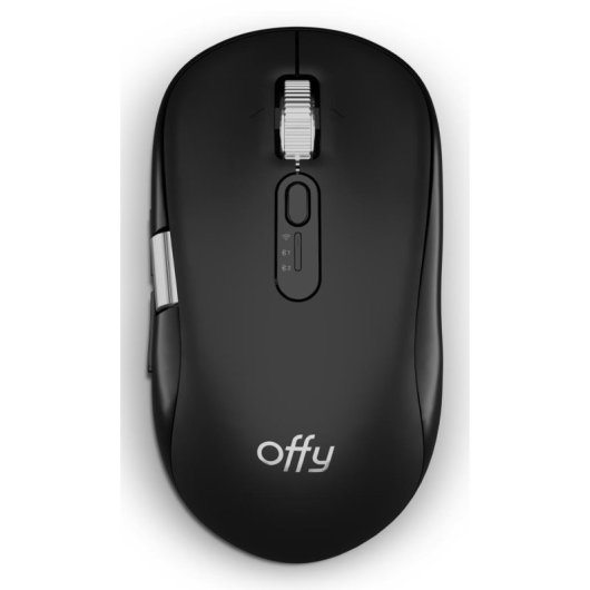 Mouse Offy LEXI RF Wireless Bluetooth 4800 DPI Nero 8 Pulsanti