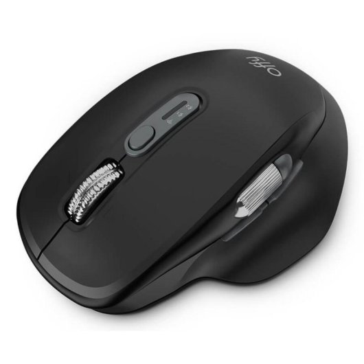 Mouse Offy AXIO Bluetooth USB-C 4800 DPI Nero 9 Pulsanti