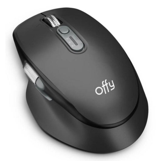 Mouse Offy AXIO Bluetooth USB-C 4800 DPI Nero 9 Pulsanti