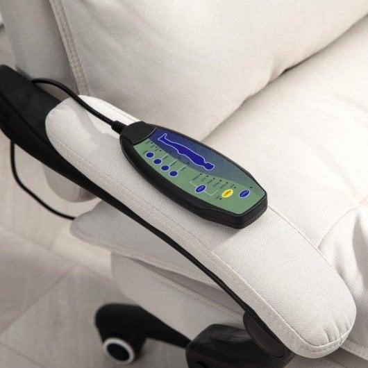 Cadeira de escritório Vinsetto 921-232V90CW com massagem e ajuste de altura