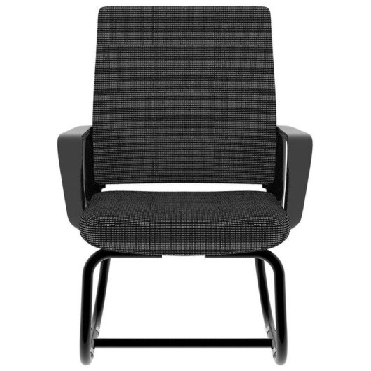 Cadeira de Escritorio Rolipo W3301 Estrutura Metal Bracos de Apoio Confortaveis