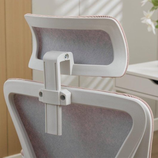 Cadeira de escritorio ergonómica BES-C062PK Rolipo Malha respiravel