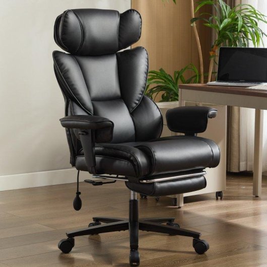 Chaise de Bureau Ergonomique Rolipo H07-JDD-DDF-001 Reclinable 130 Degres
