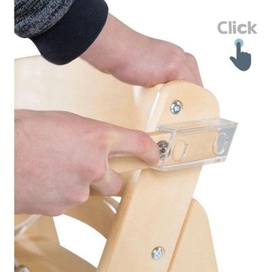 Silla alta Roba Sit Up Click et Fun madera natural