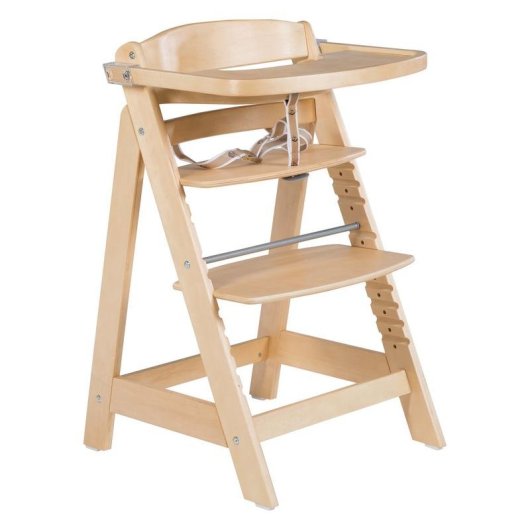 Silla alta Roba Sit Up Click et Fun madera natural