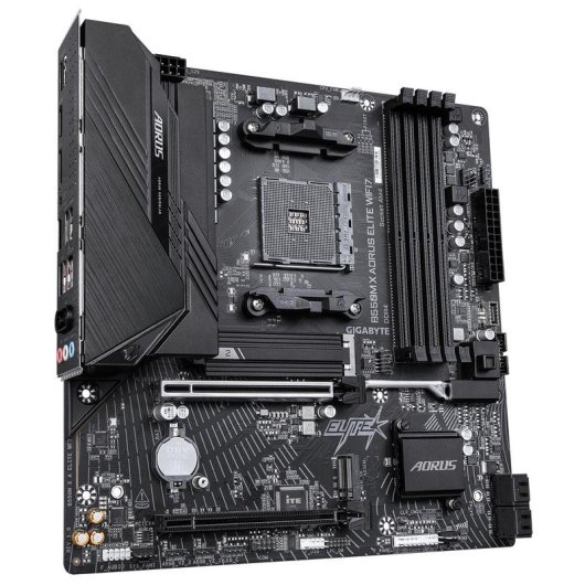 Placa Base Gigabyte B550M X AORUS ELITE WIFI7 AMD B550 AM4 DDR4 Micro ATX WiFi 7 RGB